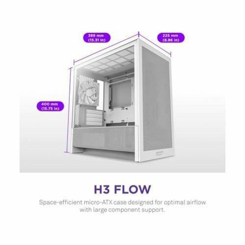 Caja Semitorre ATX NZXT NZXT Blanco