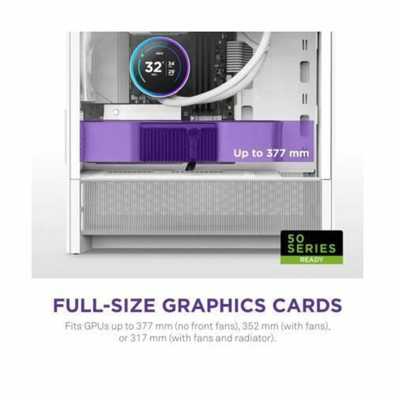 Caixa Semitorre ATX NZXT NZXT Branco