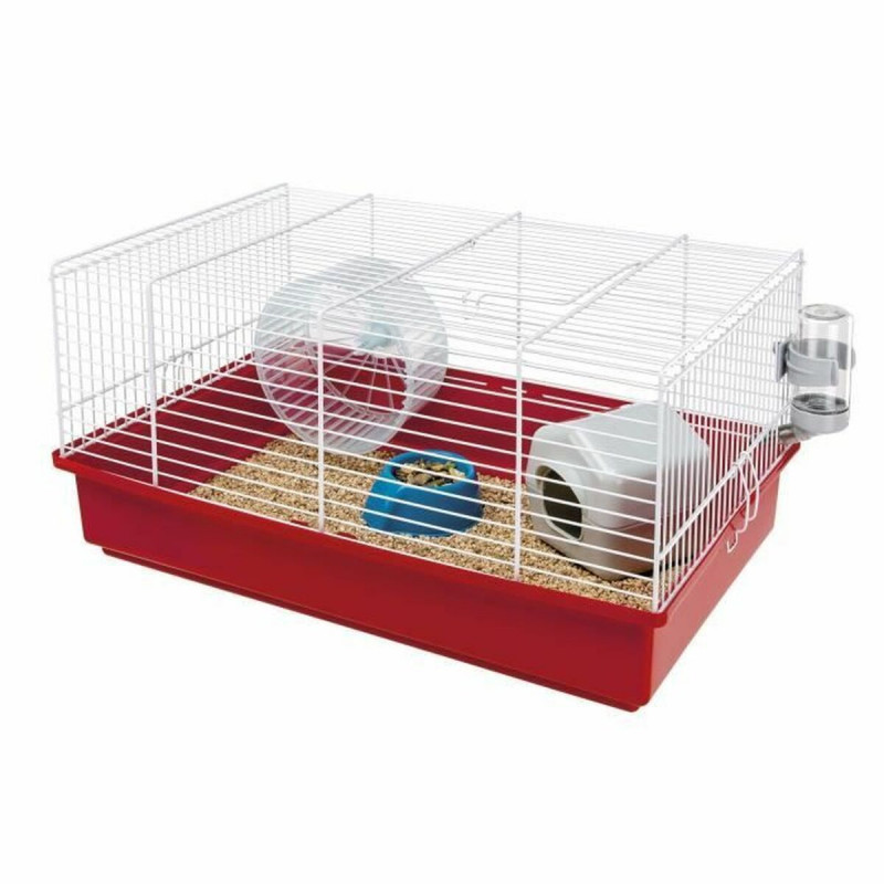 Gaiola para hamster Ferplast Vermelho Plástico