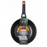 Wok Pfanne Pyrex Schwarz Aluminium