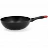 Wok Pfanne Pyrex Schwarz Aluminium