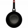 Wok Pfanne Pyrex Schwarz Aluminium
