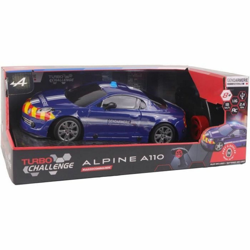 Remote-Controlled Car Turbo Challenge Alpine A110 Blue