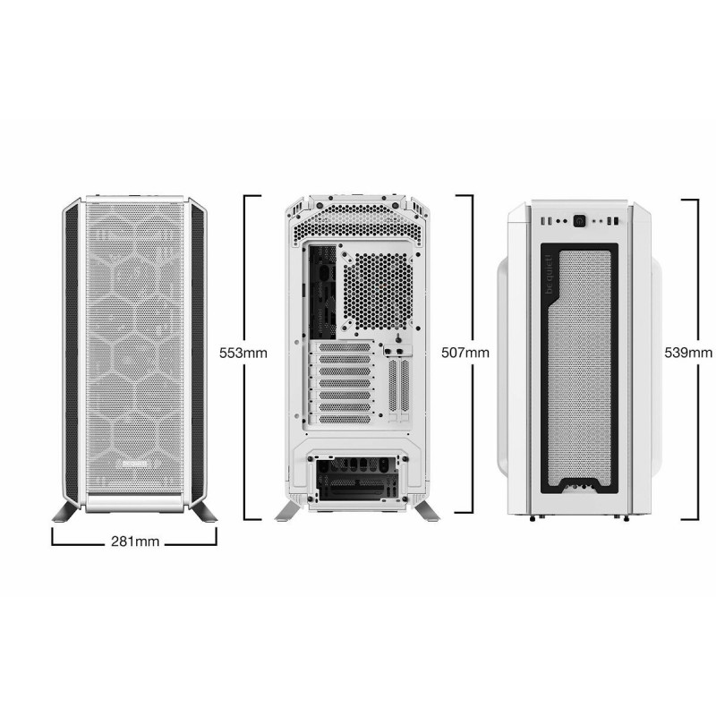 Caja Semitorre ATX Be Quiet! Blanco