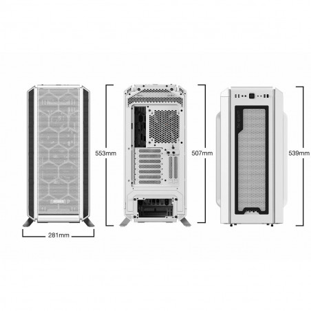 Case computer desktop ATX Be Quiet! Bianco