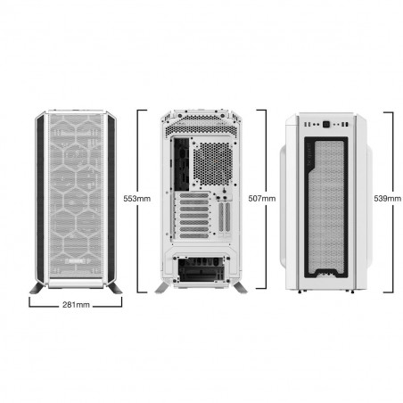 Caixa Semitorre ATX Be Quiet! Branco