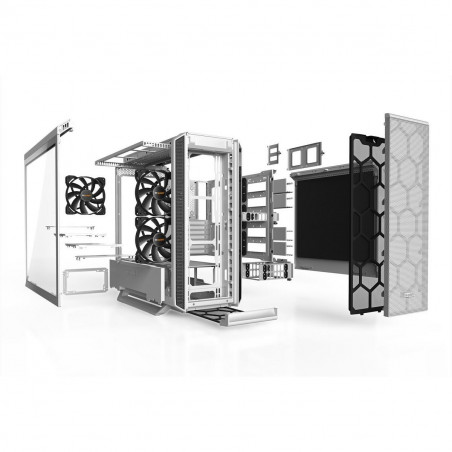 Caixa Semitorre ATX Be Quiet! Branco