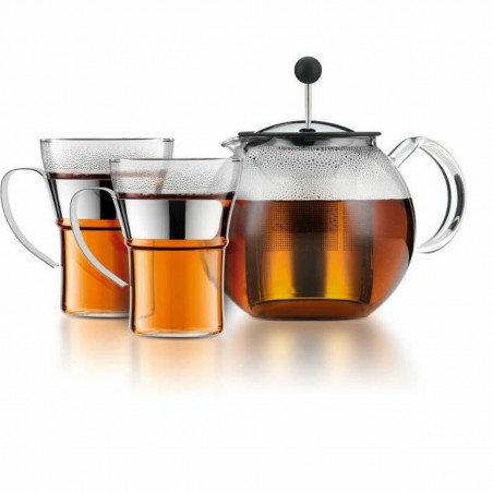 Cafeteira de Êmbolo Bodum Transparente Aço 1 L 0,35 L (6 Unidades)