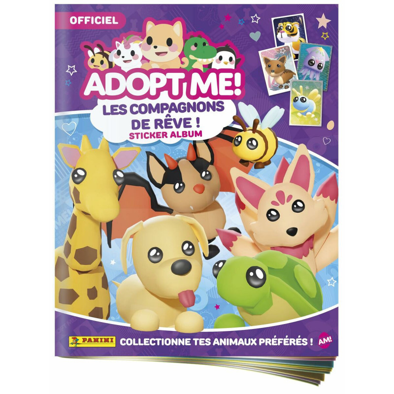Pack of stickers Panini ¡Adoptame! Roblox