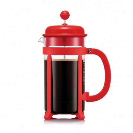 Kolben-Kaffeemaschine Bodum Rot 1 L 8 Kopper