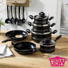 Bateria de Cozinha GSW Preto