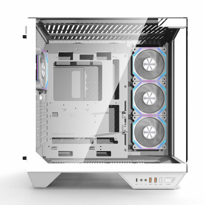 Caja Semitorre ATX DarkFlash DY470 Blanco
