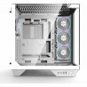 Boîtier ATX semi-tour DarkFlash DY470 Blanc