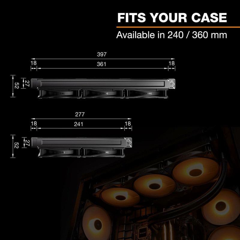 Kit de Refrigeración Líquida Be Quiet!
