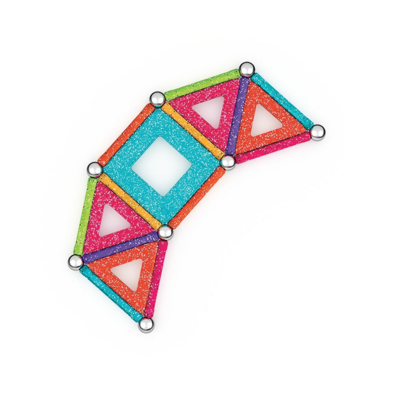 Playset Geomag Glitter (35 Peças)