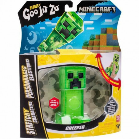 Figura articulada Goo Jit Zu Creeper de Minecraft
