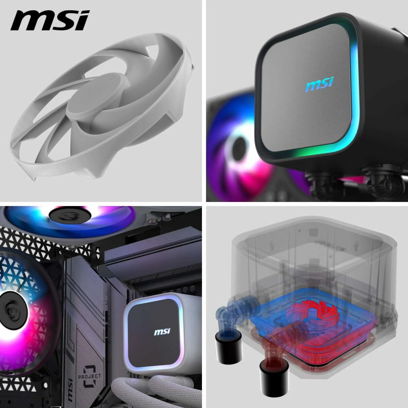 Kit de refrigeração líquida MSI