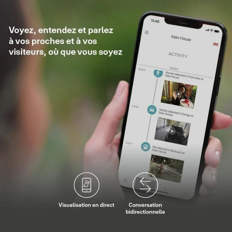Caméra IP Extérieure Yale SV-OC-1A-W 1080 p