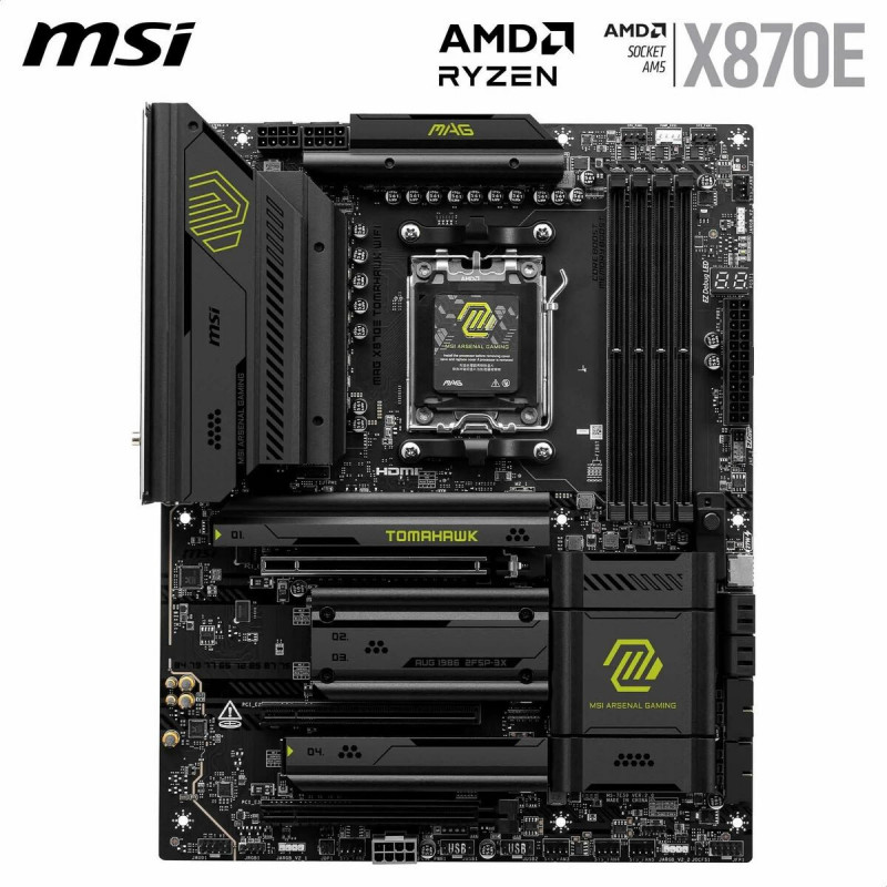 Carte Mère MSI AMD AM5 AMD AMD X870E