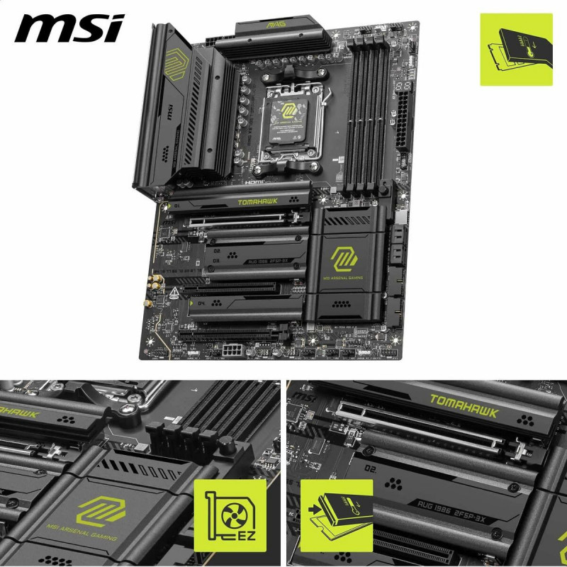 Scheda Madre MSI AMD AM5 AMD AMD X870E