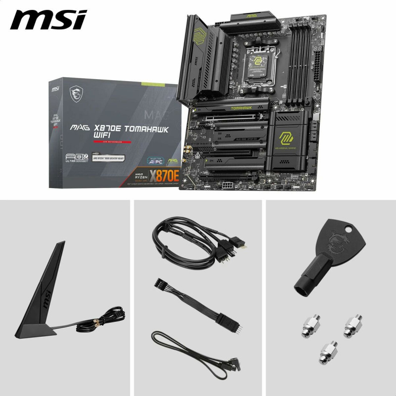 Scheda Madre MSI AMD AM5 AMD AMD X870E