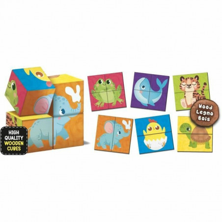 Gioco Educativo Lisciani Giochi Cubes & Puzzle