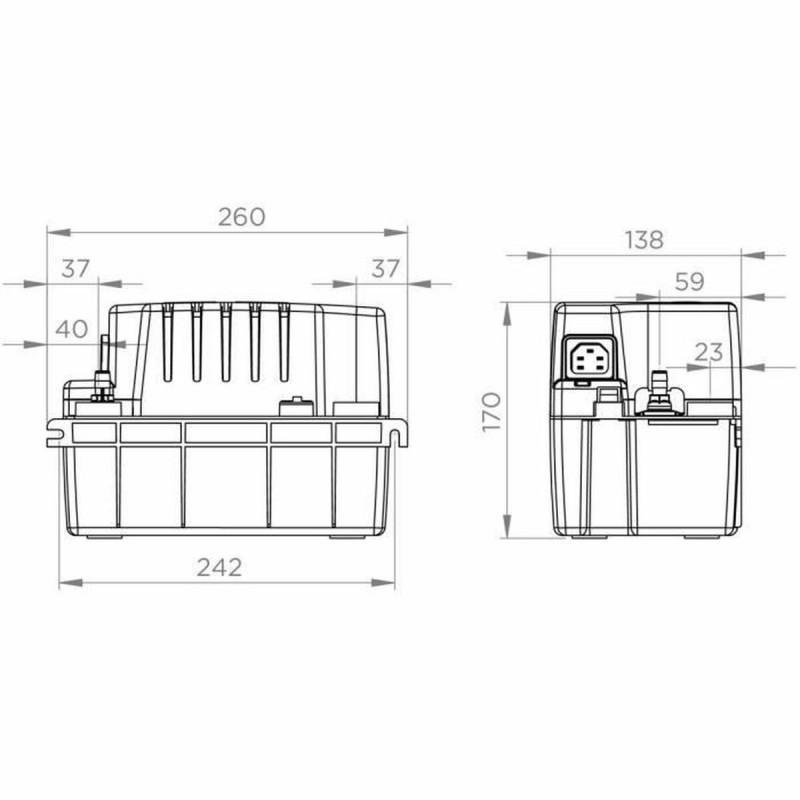 Kondensathebeanlage SFA Sanicondens Pro V02 450 g