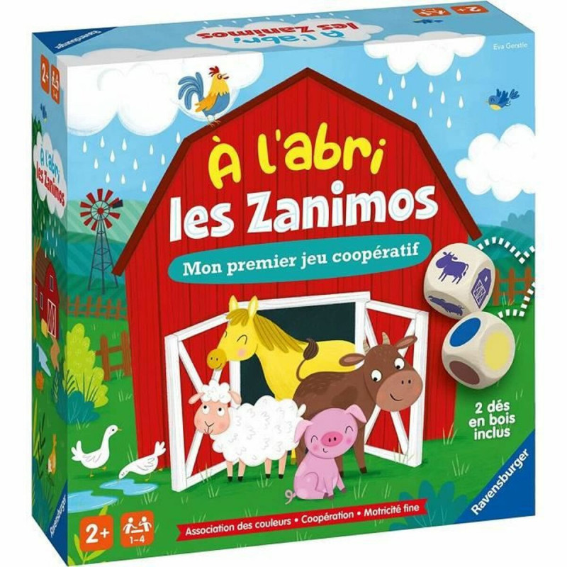 Jogo Educativo Ravensburger À l'abri les Zanimos (FR) (1 Peça)