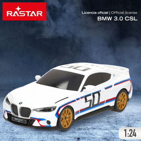 Remote-Controlled Car BMW Blue Red 1:24 20 x 6 x 7,5 cm (4 Units)