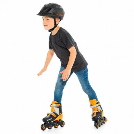 Patins em Linha Moltó Laranja Ajustável 35-38