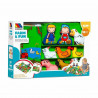 Tapis de jeu Moltó Farm and Fun Métal Plastique