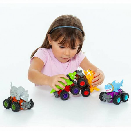 Auto mit Schwungrad-Antrieb Moltó Beast Wheels Bunt