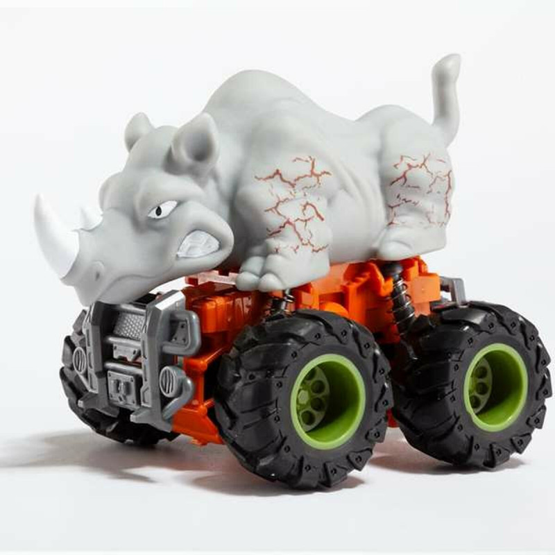 Macchina a Carica a Molla Moltó Beast Wheels Multicolore