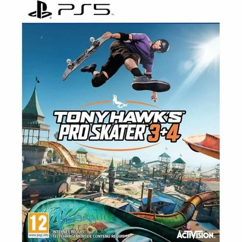 Jogo eletrónico PlayStation 5 Activision Tony Hawk's Pro Skater 3+4
