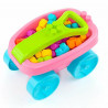 Building Blocks Moltó 20 Pieces Trolley Pink