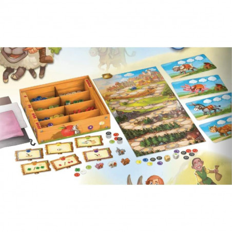 Jogo de Mesa Schmidt Spiele Le Grand Prix de Belcastel 30 x 8 x 30 cm
