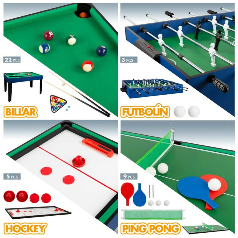 Mesa Multijogos CB Games 107 x 83,5 x 61 cm 12 em 1