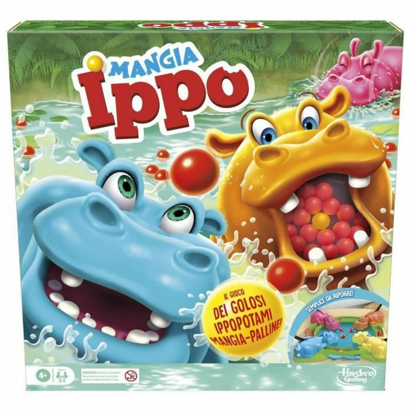 Jogo de Mesa Hasbro Mangia Ippo 30 x 7 x 30 cm 10 x 45 x 45 cm