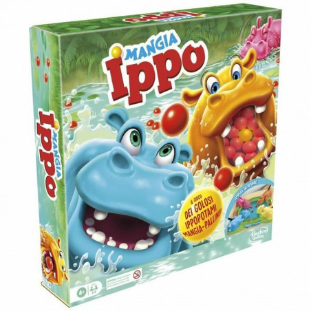 Jogo de Mesa Hasbro Mangia Ippo 30 x 7 x 30 cm 10 x 45 x 45 cm