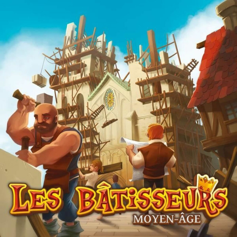Juego de Mesa Asmodee Bâtisseurs (Les) : Moyen âge 13 x 5 x 13 cm