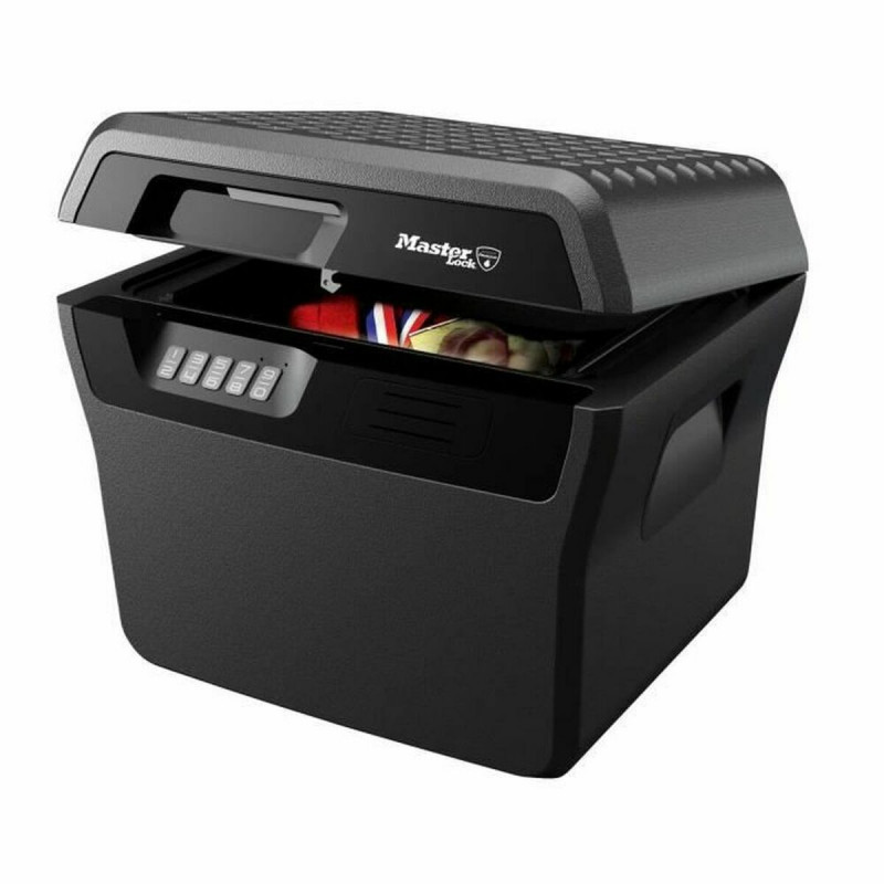 Caja Fuerte con Cerradura Electrónica Master Lock Negro 18,5 L