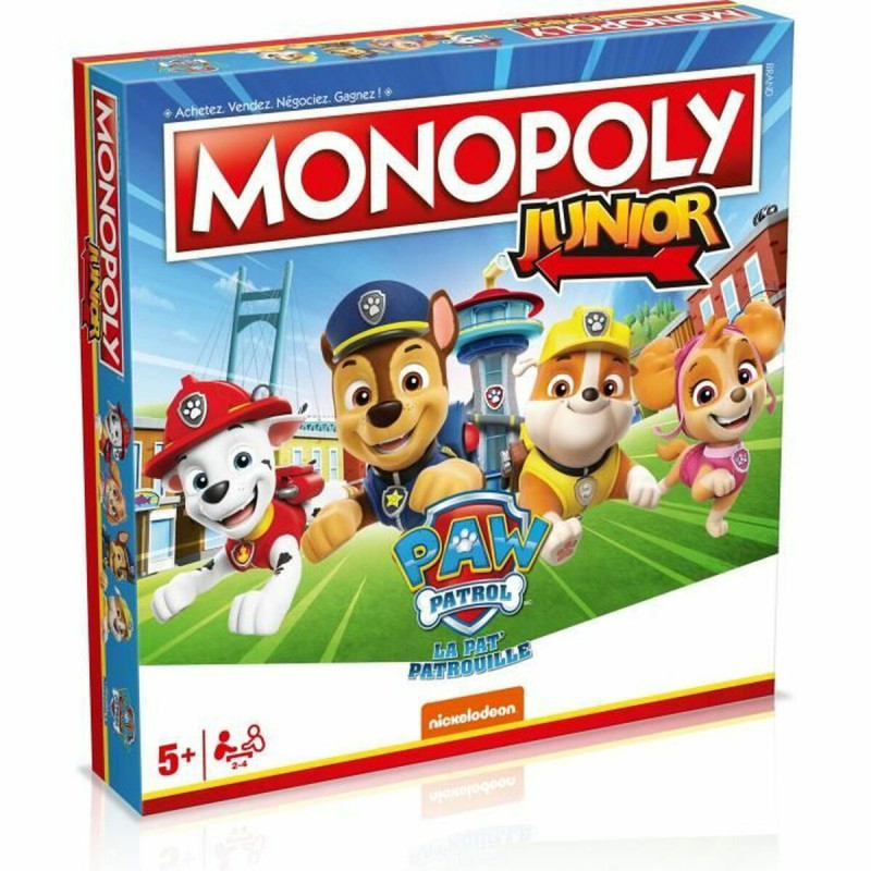 Jeu de société Monopoly Winning Moves Paw Patrol 27 x 6 x 27 cm