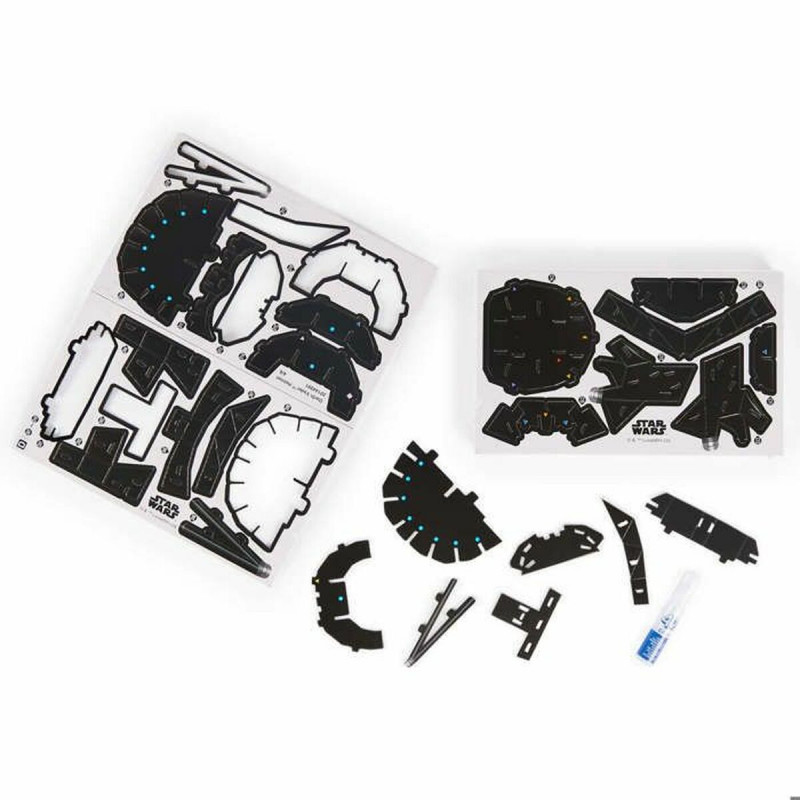 Puzzle 3D Spin Master Darth Vader Star Wars 23 x 15 x 4 cm 83 Peças