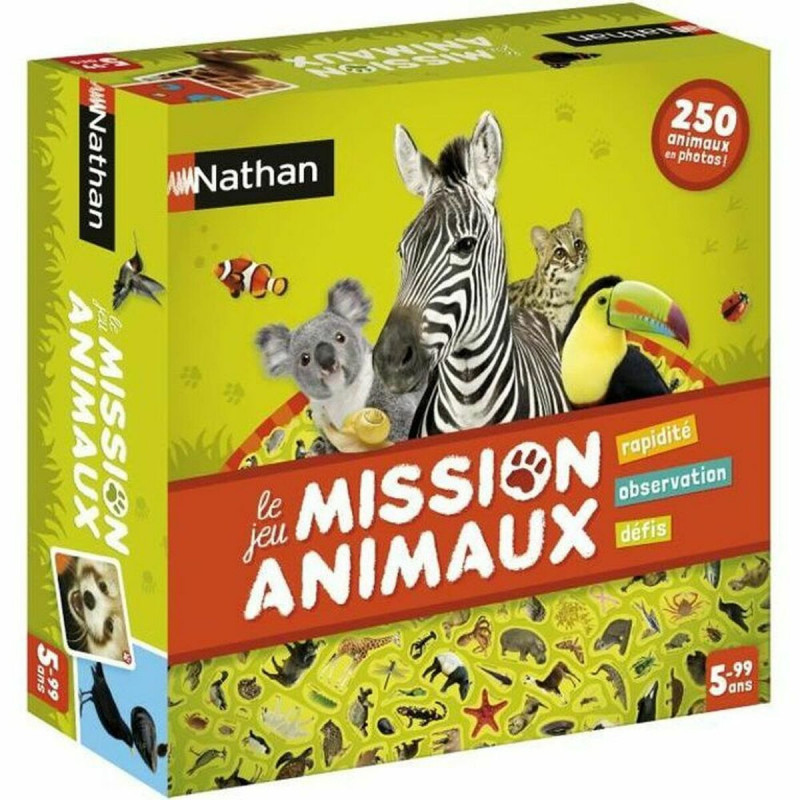 Jogo de Mesa Nathan Mission animaux