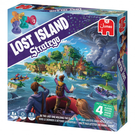 Jeu de société Dujardin Stratego Lost Island 28 x 6 x 28 cm