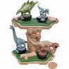 Jeu de société EPOCH D'ENFANCE Jurassic World Island Quake 15 x 6 x 23 cm