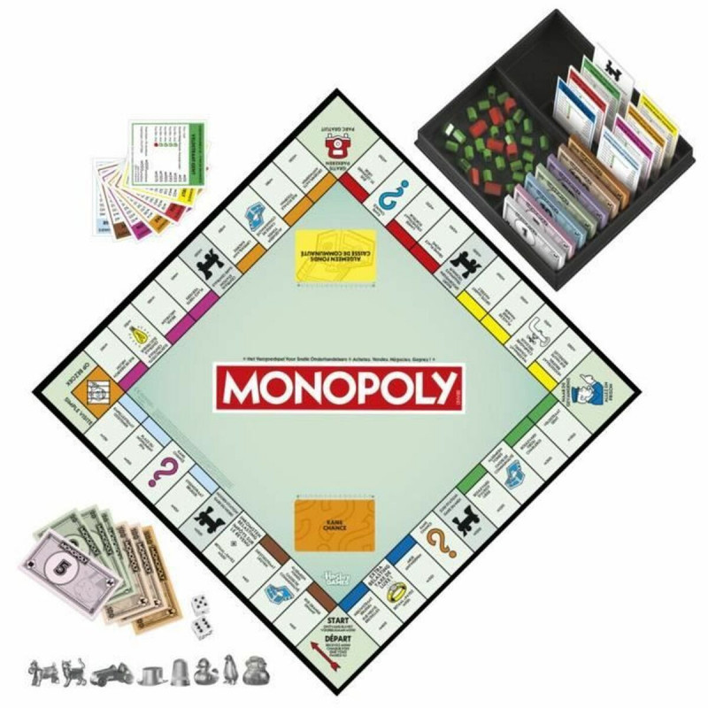 Jeu de société Monopoly Hasbro Games 27 x 5 x 27 cm 4 x 50 x 50 cm