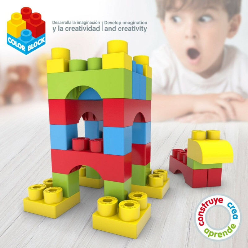 Blocs de construction Color Block 60 Pièces