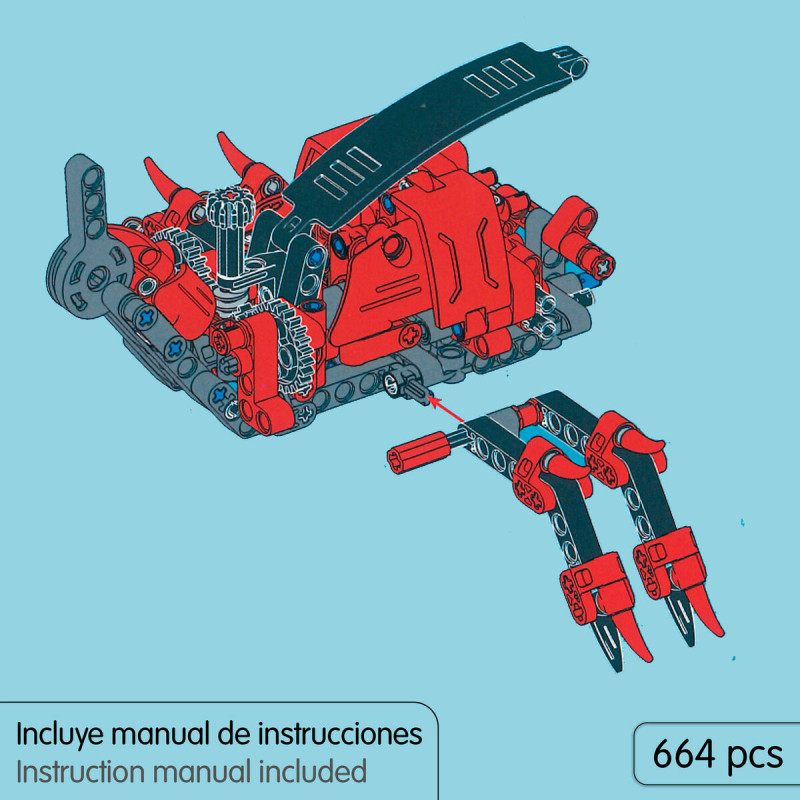 Jogo de Construção IM Master 664 Peças