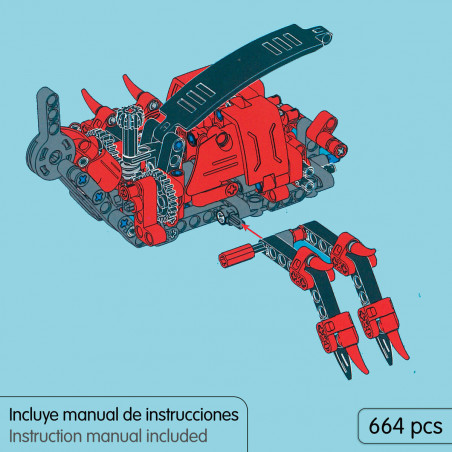 Juego de Construcción IM Master 664 Piezas
